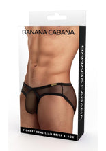 Load image into Gallery viewer, Banana Cabana Bikini Mesh - Black - Medium/Small
