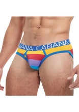 Load image into Gallery viewer, Banana Cabana Brief - Multicolor/Rainbow - Medium/Small
