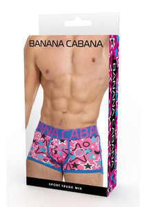 Banana Cabana Shorts - Purple - Medium/Small