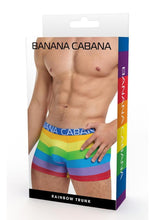 Load image into Gallery viewer, Banana Cabana Trunks - Multicolor/Rainbow - Medium/Small
