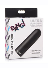 Load image into Gallery viewer, Bang! 10x Rechargeable Vibrating Bullet - Black
