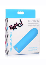 Load image into Gallery viewer, Bang! 10x Rechargeable Vibrating Bullet - Blue

