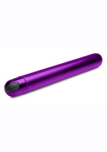 Load image into Gallery viewer, Bang! 10x Slim Metallic Rechargeable Bullet - Purple
