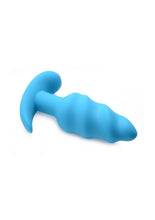 Load image into Gallery viewer, Bang! 21x Vibrating Silicone Rechargeable Swirl Butt Plug with Remote Control
