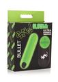Load image into Gallery viewer, Bang! 28x Glow In The Dark Rechargeable Silicone Bullet with Remote
