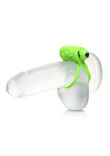 Load image into Gallery viewer, Bang! 28x Glow In The Dark Rechargeable Silicone Cock Ring with Remote
