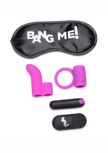 Load image into Gallery viewer, Bang! Couple's Love Ring Kit - Purple - Set Of 4
