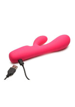 Load image into Gallery viewer, Bang! Digital Rechargeable Silicone Rabbit Vibrator
