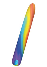 Load image into Gallery viewer, Bang Rainbow Rechargeable Silicone Vibrator - Multicolor
