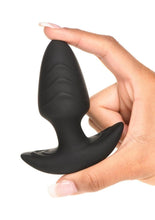 Load image into Gallery viewer, Bang Rotating Vibra Plug W/Remote Blk
