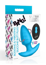 Load image into Gallery viewer, Bang Rotating Vibra Plug W/Remote Blu
