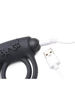 Load image into Gallery viewer, Bang! Silicone Rechargeable Cock Ring and Bullet with Remote Control
