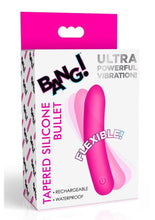Load image into Gallery viewer, Bang Tapered Flexible Silicone Rechargeable Bullet - Pink
