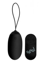 Load image into Gallery viewer, Bang! XL Vibrating Egg - Black - XLarge
