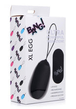 Load image into Gallery viewer, Bang! XL Vibrating Egg - Black - XLarge
