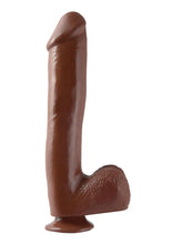 Load image into Gallery viewer, Basix Dong Suction Cup - Brown - 10in
