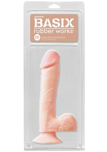 Load image into Gallery viewer, Basix Dong Suction Cup - Vanilla - 7.5in
