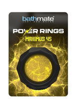 Load image into Gallery viewer, Bathmate Power Ring Maximus 45 Silicone Cockring - Black
