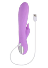 Load image into Gallery viewer, Bead The Way Rechargeable Silicone Rabbit Vibrator
