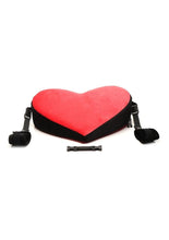 Load image into Gallery viewer, Bedroom Bliss Bondage Love Pillow - Black/Red
