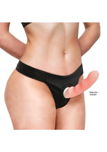 Load image into Gallery viewer, Bedroom Bliss ChÃ©rie Thong Strap-On Panty Harness
