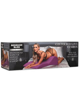 Load image into Gallery viewer, Bedroom Bliss Contoured Love Cushion - Purple
