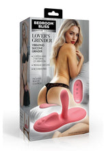 Load image into Gallery viewer, Bedroom Bliss Lover's Grinder Rechargeable Silicone Grinder with Remote Control - Pink
