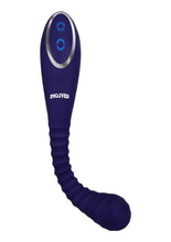Load image into Gallery viewer, Bendable Sucker Dual End Silicone Rechargeable Vibrator
