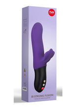 Load image into Gallery viewer, Bi Stronic Fusion Silicone Clitoral Stimulator - Purple/Violet
