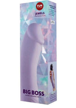 Load image into Gallery viewer, Big Boss G5 Vibrating Silicone Dildo - Amethyst - Lavender/Purple
