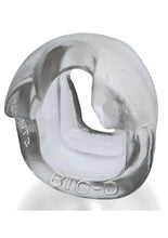 Load image into Gallery viewer, Big-D Shaft Grip Cock Ring - Clear
