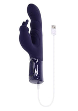 Load image into Gallery viewer, Big Deal Girthy Rechargeable Silicone Rabbit Vibrator
