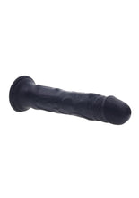 Load image into Gallery viewer, Black Thunder Rechargeable Silicone Dildo with Remote
