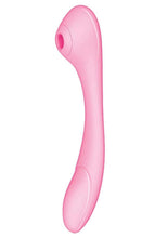 Load image into Gallery viewer, Blaze Bendable Suction Rechargeable Silicone Massager - Pink
