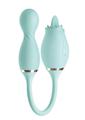 Load image into Gallery viewer, Blaze Exciter Rechargeable Silicone Dual Stimulating Vibrator
