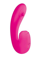Load image into Gallery viewer, Blaze Suction Thumper Rechargeable Silicone Vibrator Clitoral Stimulator - Pink
