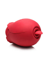 Load image into Gallery viewer, Bloomgasm Double Tease Rose 10x Rechargeable Silicone Sucking and Licking Stimulator
