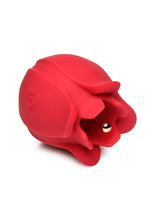 Load image into Gallery viewer, Bloomgasm Orchids Wild Rechargeable Silicone Vibrating Pinpoint Rose Tickler - Red
