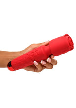 Load image into Gallery viewer, Bloomgasm Pleasure Rose 10x Rechargeable Silicone Wand with Rose Attachment
