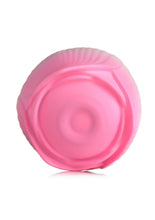 Load image into Gallery viewer, Bloomgasm Pulsing Petals Throbbing Silicone Rechargeable Rose Stimulator - Pink/White
