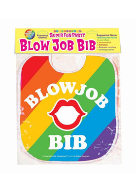 Blow Job Bib - Multicolor/Rainbow