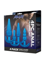 Load image into Gallery viewer, Blue Line Anal Training - Blue - 4 Piece/Set
