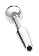 Load image into Gallery viewer, Blue Line Peephole Penis Plug - Stainless
