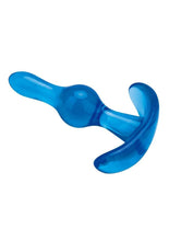 Load image into Gallery viewer, Blue Line Tear Drop Butt Plug
