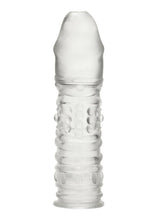 Load image into Gallery viewer, Blue Line Veiny Penis Extension - Clear - 6.5in
