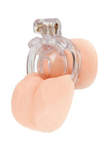 Load image into Gallery viewer, Blueline Acrylic See Thru Mini Cock Micro Chastity Cage - Clear
