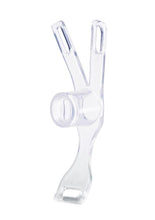 Load image into Gallery viewer, Blueline Piss-Thru Flying V Male to Female Inversion Feminizer Transformation Device - Clear
