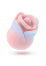 Load image into Gallery viewer, Blush Collection Kissing Rose Rechargeable Silicone Clitoral Stimulator

