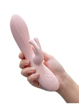Load image into Gallery viewer, Blush Collection Morgan Rechargeable Silicone Rabbit Vibrator
