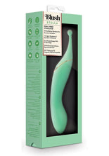 Load image into Gallery viewer, Blush Collection Stella Rechargeable Silicone Dual End Vibrator - Green
